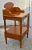 1990s Lexington Cherry Table Americana Style Vintage Stand Pull Out Drawer For Sale - Image 5 of 12