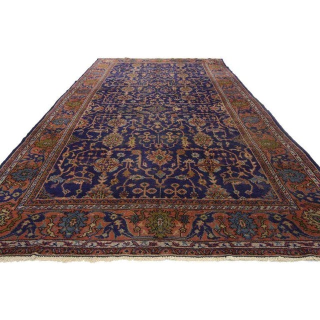 1920s Vintage Turkish Sparta Gallery Rug - 6′1″ × 11′8″ For Sale - Image 4 of 6