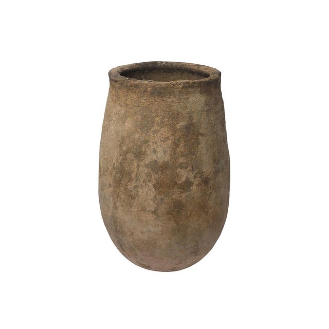 Rustic Moroccan Berber Clay Jar in Earthenware For Sale - Image 3 of 7