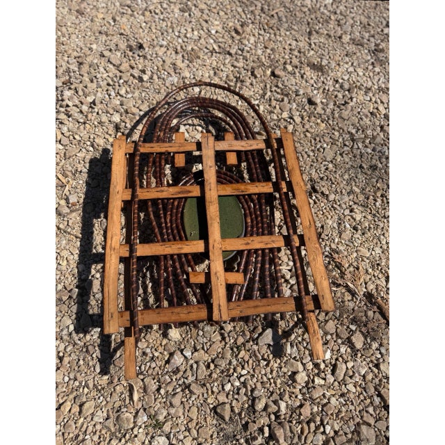 Vintage Adirondack Twig Mirror For Sale - Image 4 of 6