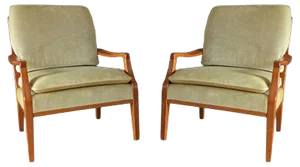 Set of Mid-Century Lounge Chairs, 1950s