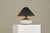 Blue Mid-Century Modern Studio Pottery Table Lamp with Plissé Shade, 1950s For Sale - Image 8 of 11