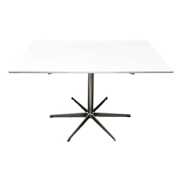 Mid-Century Modern Danish Minimalist Table by Piet Hein, Bruno Mathsson, Arne Jacobsen for Fritz Hansen, 1980s, 1984 For Sale