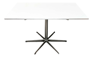 Mid-Century Modern Danish Minimalist Table by Piet Hein, Bruno Mathsson, Arne Jacobsen for Fritz Hansen, 1980s, 1984