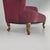 Italian Sofa in Purple-Ret Velvet and Wood, 1930s For Sale - Image 10 of 13