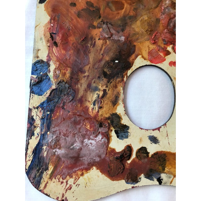 Late 20th Century Vintage Artist’s Palette For Sale - Image 5 of 6