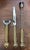 This is a very handsome and well made bar tool set! Made in the 1960s this set of three brass bar accessories is...