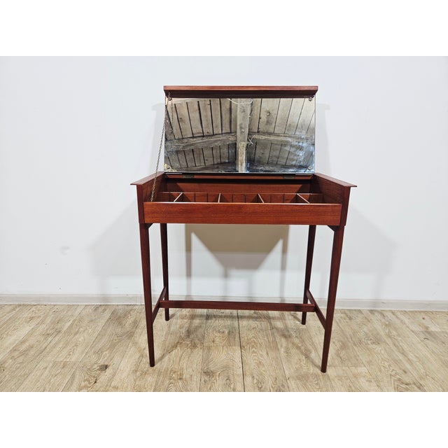 Vintage Scandinavian Teak Dressing Table, 1960s For Sale - Image 18 of 18