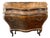 Vintage Bombay Style Burl Walnut Chest For Sale