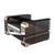 Art Deco "Semiretta" Ottoman With Bronze, Polished Ebony, Stainless Steel For Sale - Image 3 of 6