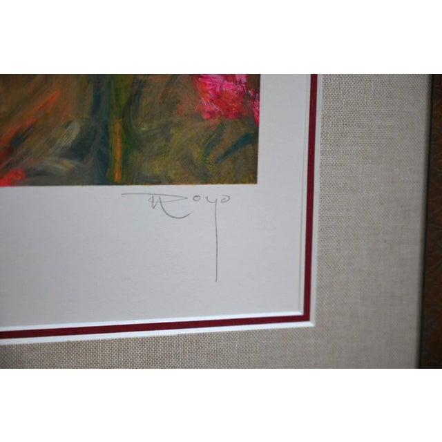 1990s José Royo "Todas Las Luces Del Día" Suite of Four, Printer's Proofs 8/10, Framed With Museum Glass For Sale In Denver - Image 6 of 10