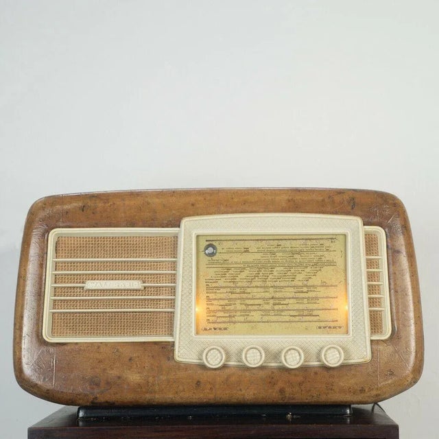 Vintage WR650 Valves Watt Radio, 1950s For Sale - Image 4 of 7
