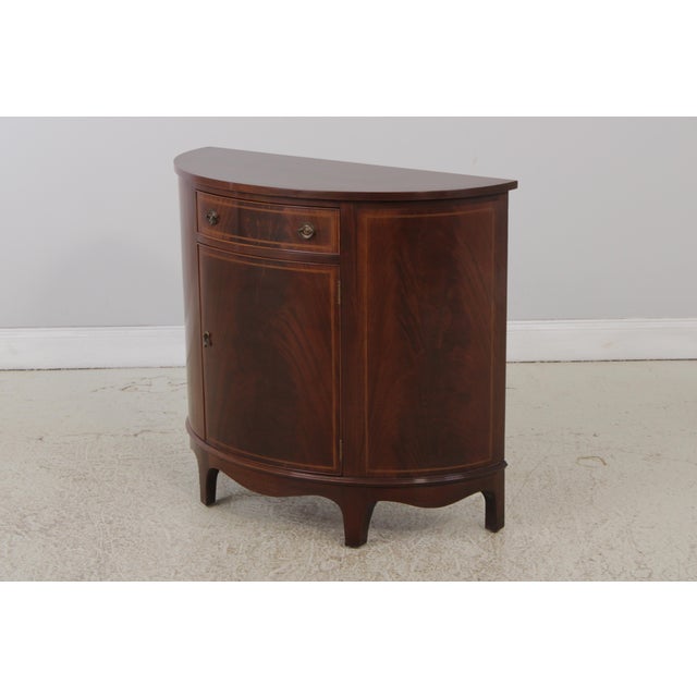 Age: Approx: 50 Years Old Details: Mahogany High Quality Construction Nice Inlay Work Throughout Federal Style Traditional...
