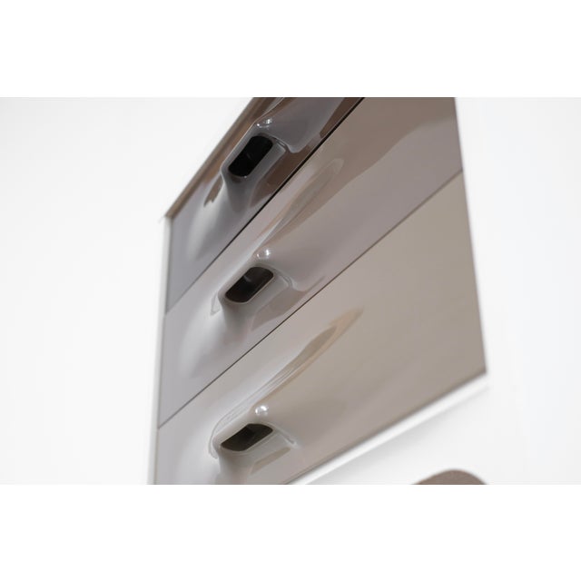 Brown DF2000 Bedside Table by Raymond Loewy for Doubinsky Frères, France, 1960s For Sale - Image 8 of 18