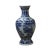 Ceramic Chinese Blue White Porcelain Precise House Yard Scenery Vase For Sale - Image 7 of 7