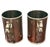 Italian Vintage Gucci Italy Silver-Tone Deer Handle Mugs - Pair For Sale - Image 3 of 10