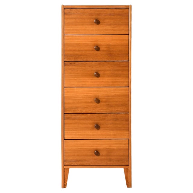 Wood Vintage Chest of Drawers in Pine, 1960s For Sale - Image 7 of 7