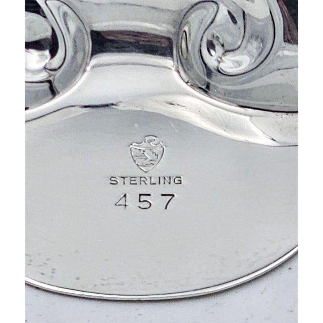 Sterling Silver Shell Dish, u.s.a. Circa 1950 For Sale In San Francisco - Image 6 of 7