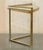 Vintage Nesting Tables in Marble and Brass, Set of 3 For Sale - Image 11 of 18