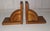 1930s Art Deco German Bookends in Elm Wood, 1930s, Set of 2 For Sale - Image 5 of 5