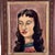 Paint Enigmatic Original Watercolor Head Portrait Painting of Young Woman, Signed, Circa 1949 For Sale - Image 7 of 11