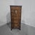 A supeb quality Regency style bow front six drawer chest in mahogany, original working locks, standing on outwept bracket...