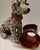 Vintage Coach Leather Signature Stuffed Collectible Khaki Display Dog For Sale - Image 11 of 12