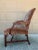 English Chippendale Mahogany Armchair in Leopard Upholstery For Sale - Image 10 of 12
