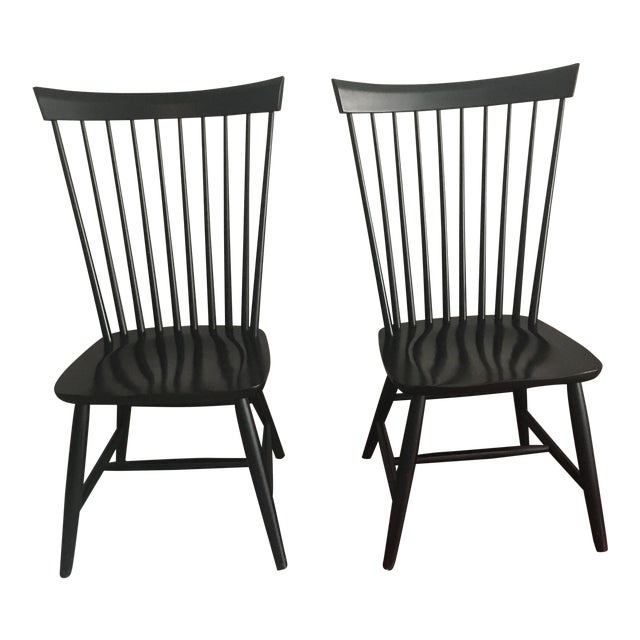Ethan Allen Berkshire Side Chairs A Pair Chairish