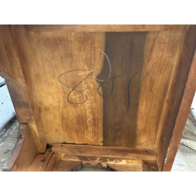 Vintage Art Deco Inlaid Nightstand Side Table End Table For Sale - Image 11 of 12