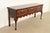 Late 20th Century Henkel Harris Queen Anne Solid Mahogany Sideboard Credenza For Sale - Image 5 of 15