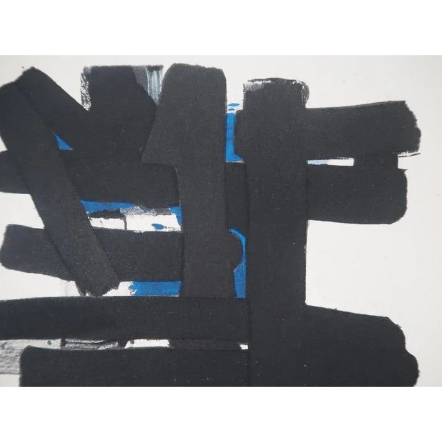 Pierre Soulages, Gouache 11, 1957, Lithograph For Sale - Image 7 of 8