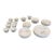 Mikasa “Something Blue” Bone China, Pattern A7051, Set of 47 Pieces For Sale