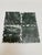 Contemporary 1990s Rugged Set of Black Marbled Square Coaster - Set of Four For Sale - Image 3 of 9
