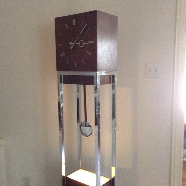 MidCentury Modern Floor Clock Chairish