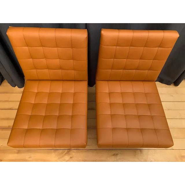 Brown Set of Czechoslovakian Armchairs by Ludvik Volak for Drevopodnik Holesov, 1960s For Sale - Image 8 of 14
