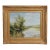 J. Bijou Artist Signed Lake Oil Painting on Canvas For Sale