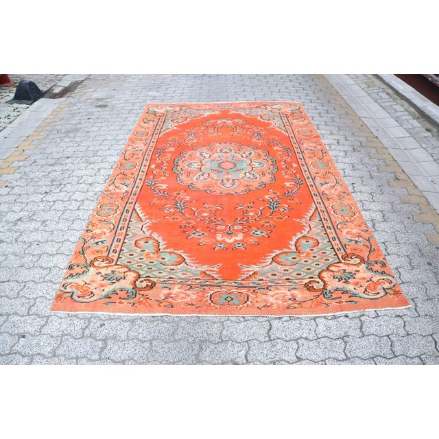 1960s Vintage Decor Rug For Sale - Image 11 of 11