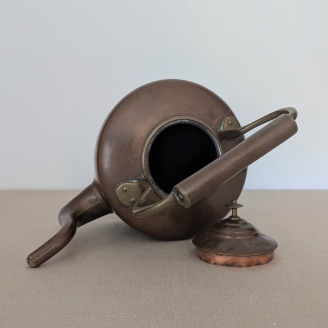 19th Century English Copper Kettle For Sale - Image 10 of 10