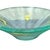 1990s Post-Modern Kiln-Formed Art Glass Bowl Gold W 24k Inlaid by Jeffrey Andrews 1994 For Sale - Image 5 of 7