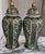 Mid-Century Aegean Blue & Green Chinoiserie Ginger Jars - A Pair For Sale - Image 9 of 16