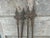 Late 19th Century Late 19th Century Victorian Fleur-De-Lis Topped Fence Posts - Set of 4 For Sale - Image 5 of 6