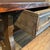 1910s Antique Spanish Coffee Table With Double Sided Drawers and Lyre Legs For Sale - Image 5 of 11