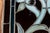 Robin's Egg Blue Late 19th Century Memorial Stained Glass Panel in Frame For Sale - Image 8 of 9