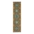 Vintage Turkish Runner With Bold Floral Medallion Design - Rug & Kilim For Sale