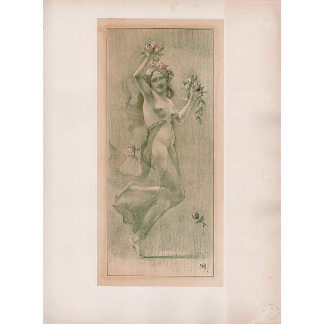 Armand Rassenfosse, Dance, 1897, Lithograph on Paper For Sale - Image 10 of 10