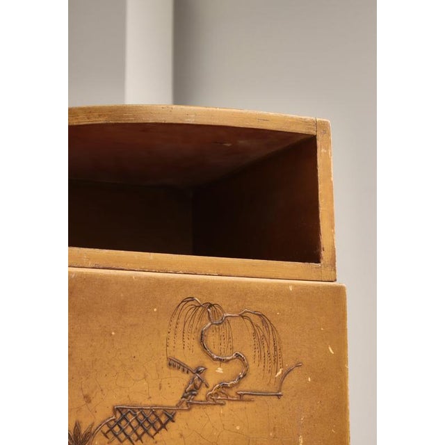 Danish Art Deco Hand-Decorated Side Table, 1930s For Sale - Image 16 of 18