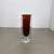 Large Ochre Murano Glass Sommerso Vase attributed to Flavio Poli, 1970s For Sale - Image 3 of 18