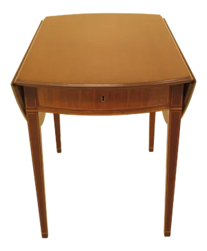 1940s Federal Kittinger Colonial Williamsburg Mahogany Pembroke Table