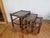 Brown Vintage Manou Bamboo Nesting Tables, 1970s, Set of 3 For Sale - Image 8 of 11